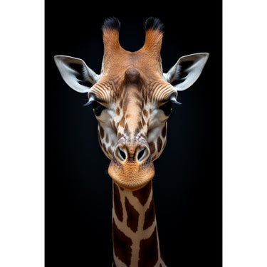 Long Giraffe Painting